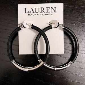 Ralph Lauren Hoop Earrings (Brand New)